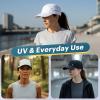 image:imageTOPEX Ponytail Running Cap  Breathable Cooling UV Protection for Women for Most Women SM amp MLWhite