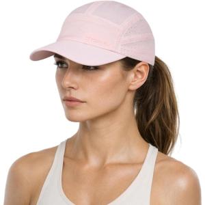 image:imageTOPEX Ponytail Running Cap  Breathable Cooling UV Protection for Women for Most Women SM amp MLPink