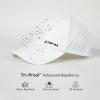 image:imageTOPEX UVCoolix Cooling Performance Hat Big Head Waterproof Breathable Baseball Cap for Running Golf Outdoors Men FittedWhite