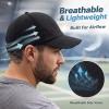 image:imageTOPEX UVCoolix Cooling Performance Hat Big Head Waterproof Breathable Baseball Cap for Running Golf Outdoors Men FittedWhite