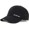 image:imageTOPEX UVCoolix Cooling Performance Hat Big Head Waterproof Breathable Baseball Cap for Running Golf Outdoors Men FittedBlack