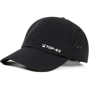 image:imageTOPEX UVCoolix Cooling Performance Hat Big Head Waterproof Breathable Baseball Cap for Running Golf Outdoors Men FittedBlack