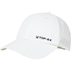 image:imageTOPEX UVCoolix Cooling Performance Hat Big Head Waterproof Breathable Baseball Cap for Running Golf Outdoors Men FittedWhite