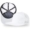 image:imageTOPEX UVCoolix Flat Bill Golf Baseball CapWaterResistant Breathable Adjustable Snapback Hat Men WomenCooling SweatbandWhite