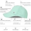 image:imageTOPEX ChicPony Cooling High Ponytail Everyday Sports Hat for Women Breathable Running Golf Walking UPF 50 FoldableGreen