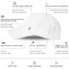 image:imageTOPEX ChicPony Cooling High Ponytail Everyday Sports Hat for Women Breathable Running Golf Walking UPF 50 FoldableWhite