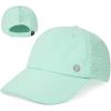 image:imageTOPEX ChicPony Cooling High Ponytail Everyday Sports Hat for Women Breathable Running Golf Walking UPF 50 FoldableGreen