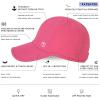 image:imageTOPEX ChicPony Cooling UV 50 High Ponytail Baseball Cap for Women  Breathable for Running Golf SportsHot Pink