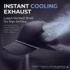 image:imageTOPEX UVCOOLIX Instant Cooling Golf Rope Hats  Unisex Waterproof Stain Resistant Breathable UPF 50  Big Head XL XXLBlack Camo