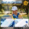 image:imageTOPEX UVCOOLIX Instant Cooling Golf Rope Hats  Unisex Waterproof Stain Resistant Breathable UPF 50  Big Head XL XXLBlack Camo