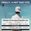 image:imageTOPEX UVCOOLIX Instant Cooling Golf Rope Hats  Unisex Waterproof Stain Resistant Breathable UPF 50  Big Head XL XXLCharcoal Grey