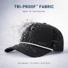 image:imageTOPEX UVCoolix Performance Rope Snapback Hat WaterResistant Beathable Baseball Cap for Men Golf Workout HatBlack