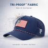 image:imageTOPEX UVCoolix Performance Rope Snapback Hat WaterResistant Beathable Baseball Cap for Men Golf Workout HatNavy Blueflag