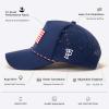 image:imageTOPEX UVCoolix Performance Rope Snapback Hat WaterResistant Beathable Baseball Cap for Men Golf Workout HatNavy Blueflag