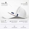 image:imageTOPEX UVCoolix Performance Rope Snapback Hat WaterResistant Beathable Baseball Cap for Men Golf Workout HatWhite