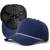 image:imageTOPEX UVCoolix Performance Rope Snapback Hat WaterResistant Beathable Baseball Cap for Men Golf Workout HatNavy Blue