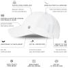 image:imageTOPEX UVCOOLIX Cooling High Ponytail Everyday Sports Hat for Women Breathable Running Golf Walking UPF 50 FoldableWhite