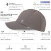 image:imageTOPEX ChicPony UVCoolix Instant Cooling Baseball Cap UV 50 High Ponytail Hat for Women Soft Top Hard BrimRhino Grey