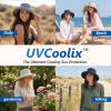 image:imageTOPEX UVCoolix Cooling Sun Hat Women Ponytail Hole UPF 50 Wide Brim Water Resistant Breathable Packable Hiking BeachPink