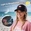 image:imageTOPEX ChicPony SM ML High amp Low Ponytail Beach Golf Snapback Trucker Hats for Women Girls Summer CuteMidnight Peak