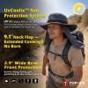 image:imageUVCoolix Cooling Sun Hat with Neck FlapUPF 50 Wide Brim UV Protection Boonie for Hot Outdoor DaysKhaki