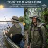 image:imageUVCoolix Cooling Sun Hat with Neck FlapUPF 50 Wide Brim UV Protection Boonie for Hot Outdoor DaysLightgray