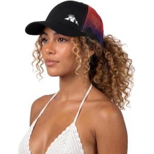 image:imageTOPEX ChicPony SM ML High amp Low Ponytail Beach Golf Snapback Trucker Hats for Women Girls Summer CuteAfterglow