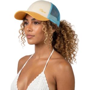 image:imageTOPEX ChicPony SM ML High amp Low Ponytail Beach Golf Snapback Trucker Hats for Women Girls Summer CuteSunset Glow