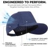 image:imageTOPEX Performance Baseball Hat for Men Water Resistant Golf Cap Running Cooling Snapback Laser PerforatedBlack