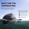 image:imageTOPEX Performance Baseball Hat for Men Water Resistant Golf Cap Running Cooling Snapback Laser PerforatedCharcoal  Usa Flag