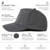 image:imageTOPEX Performance Baseball Hat for Men Water Resistant Golf Cap Running Cooling Snapback Laser PerforatedCharcoal