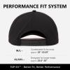 image:imageTOPEX Performance Baseball Hat for Men Water Resistant Golf Cap Running Cooling Snapback Laser PerforatedStealth Paisley