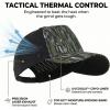image:imageTOPEX Performance Baseball Hat for Men Water Resistant Golf Cap Running Cooling Snapback Laser PerforatedTimber Camo