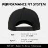 image:imageTOPEX Performance Baseball Hat for Men Water Resistant Golf Cap Running Cooling Snapback Laser PerforatedTimber Camo