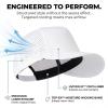 image:imageTOPEX Performance Baseball Hat for Men Water Resistant Golf Cap Running Cooling Snapback Laser PerforatedWhite