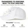image:imageTOPEX Performance Baseball Hat for Men Water Resistant Golf Cap Running Cooling Snapback Laser PerforatedWhite