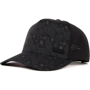 image:imageTOPEX Performance Baseball Hat for Men Water Resistant Golf Cap Running Cooling Snapback Laser PerforatedStealth Paisley