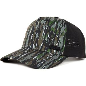 image:imageTOPEX Performance Baseball Hat for Men Water Resistant Golf Cap Running Cooling Snapback Laser PerforatedTimber Camo