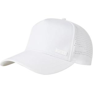 image:imageTOPEX Performance Baseball Hat for Men Water Resistant Golf Cap Running Cooling Snapback Laser PerforatedWhite