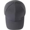 image:imageTOPEX UVCoolix Quick Dry Baseball Cap WaterResistant Beathable Laser Cut Mesh Ball Curved Brim Snapback HatGrey