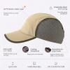 image:imageUvCoolix Cooling Sweatband Lightweight Running HatUPF50 Protection Breathable Mesh Sun CapQuick Dry Performance HikingKhaki