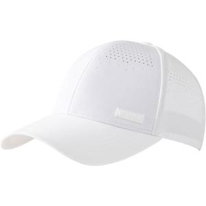 image:imageTOPEX UVCoolix Quick Dry Baseball Cap WaterResistant Beathable Laser Cut Mesh Ball Curved Brim Snapback HatWhite