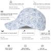 image:imageTOPEX Cooling High Ponytail Everyday Sports Hat for Women Breathable Comfort Fit for Running Golf Walking UPF 50Blue Ripple