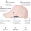 image:imageTOPEX Cooling High Ponytail Everyday Sports Hat for Women Breathable Comfort Fit for Running Golf Walking UPF 50Blush Honey