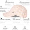 image:imageTOPEX Cooling High Ponytail Everyday Sports Hat for Women Breathable Comfort Fit for Running Golf Walking UPF 50Daisy Coral