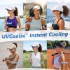 image:imageTOPEX Cooling High Ponytail Everyday Sports Hat for Women Breathable Comfort Fit for Running Golf Walking UPF 50White