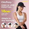 image:imageTOPEX Cooling UV 50 High Ponytail Baseball Cap for Women Breathable amp Lightweight for Sports Fits 213232Black30