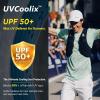 image:imageTOPEX UVCoolix Mens Cooling Running Hat UPF 50 Sun Protection Baseball Cap Breathable Road Trail Runners Cap MLXLXXLArctic White
