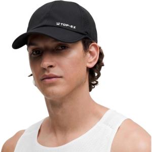 image:imageTOPEX UVCoolix Mens Cooling Running Hat UPF 50 Sun Protection Baseball Cap Breathable Road Trail Runners Cap MLXLXXLStealth Black