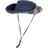 image:imageTOPEX UVCoolix Cooling Sun Hat with Detachable Neck Flap Unisex UPF 50 Wide Brim Bucket Hat for Hiking Fishing amp Big HeadSea Palm